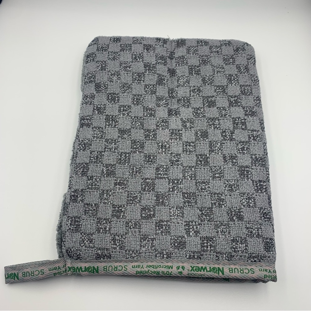 Bathroom scrub mitt NEW and free book